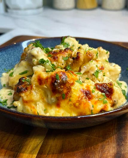 Christmas Cauliflower Cheese