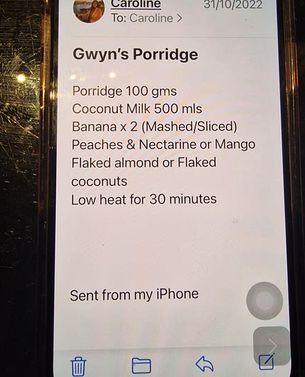 Gwyn's Porridge