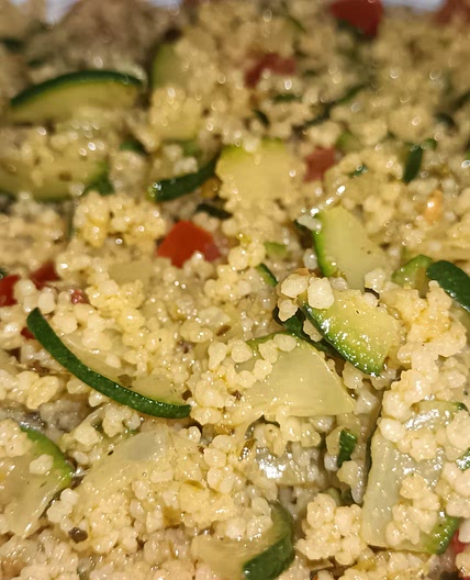 Cuscus zucchine e pomodorini