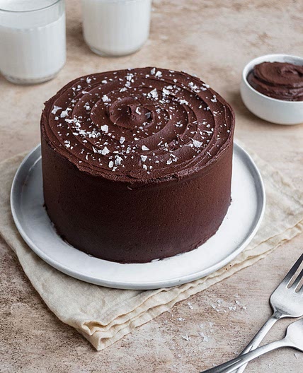 Salted Chocolate Cake