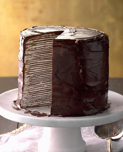 Decadent Chocolate Crepe Cake