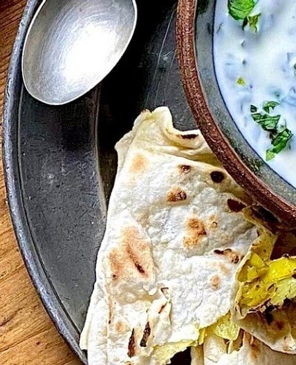 LEEK STUFFED FLATBREADS