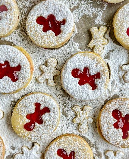 Linzer Cookies