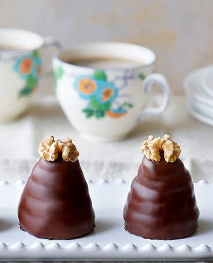 Prue Leith's Coffee Walnuts Whirls