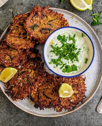 THAI RED VEG FRITTERS