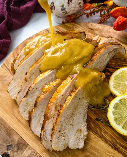 Crockpot Slow Cooker Bone-In Turkey Breast