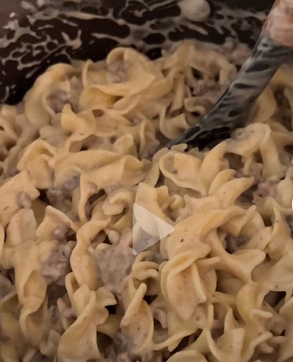 Beef stroganoff 