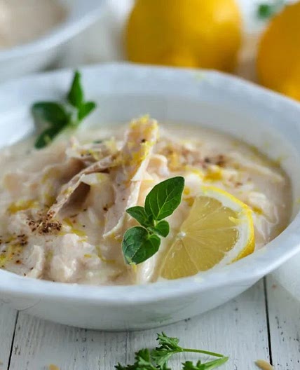 Greek Lemon Chicken Soup