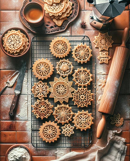 Pizzelle Cookies