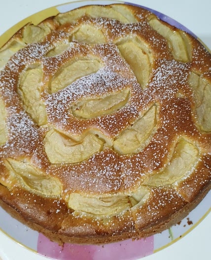 Torta alle mele con yogurt