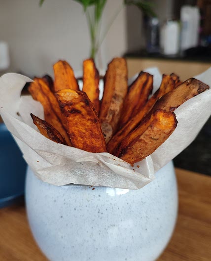 Oven-Baked Sweet Potato Fries (Vegan)