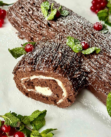 Chocolate Yule Log 