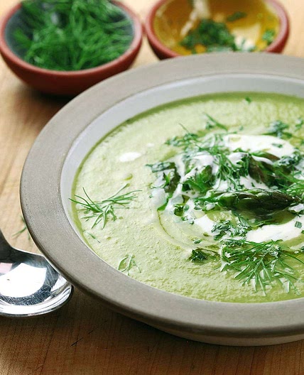 Asparagus and Tarragon Velouté (Dairy-Free Creamy Asparagus Soup) Recipe