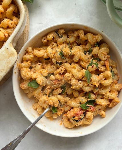 Baked Boursin & Butternut Squash Pasta