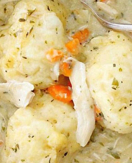 Simply Delicious Chicken and Dumplings