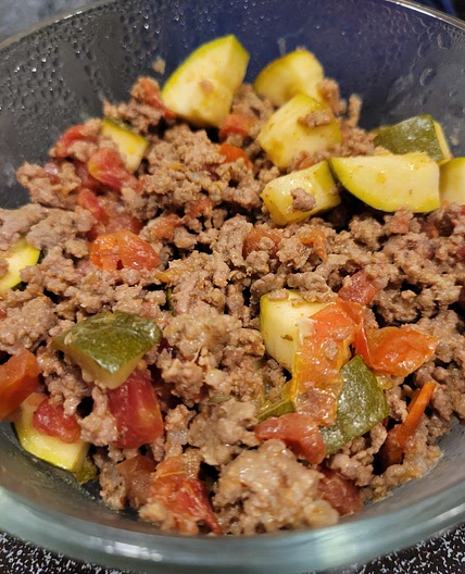 Mexican Beef and Summer Squash