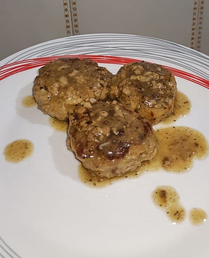 Polpette al pepe e al vino