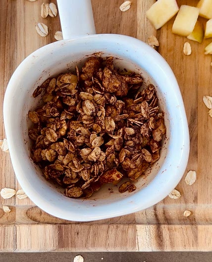 5-min Apple Crumble (Single Serving) 