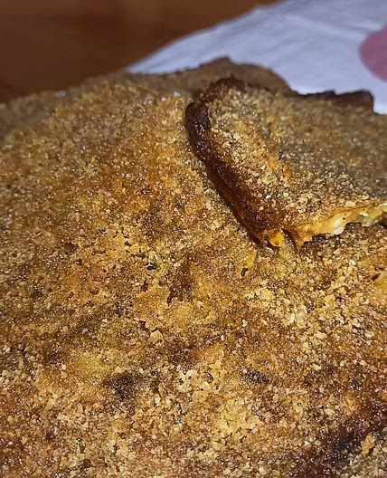 Schiacciata col gambo di broccolo