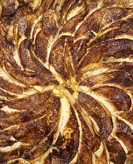Torta di mele e cannella senza burro