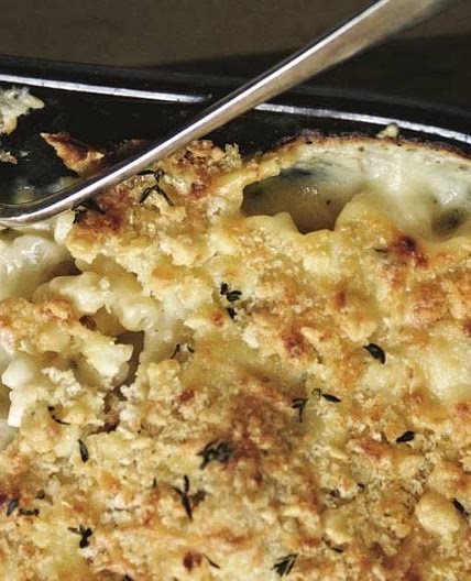 Macaroni, Cheese, and Cauliflower Bake
