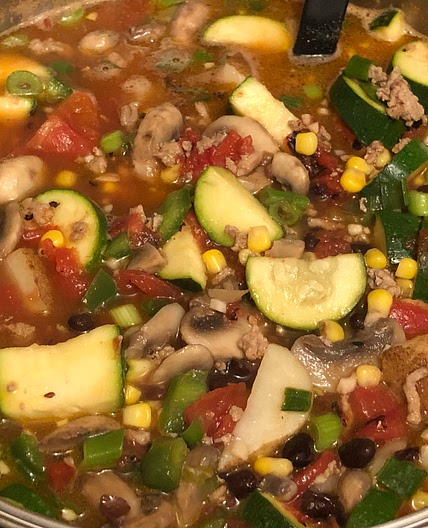 Turkey Taco Soup