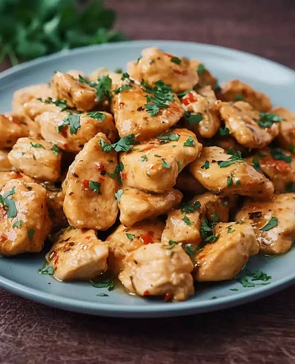 Garlic Butter Chicken Bites