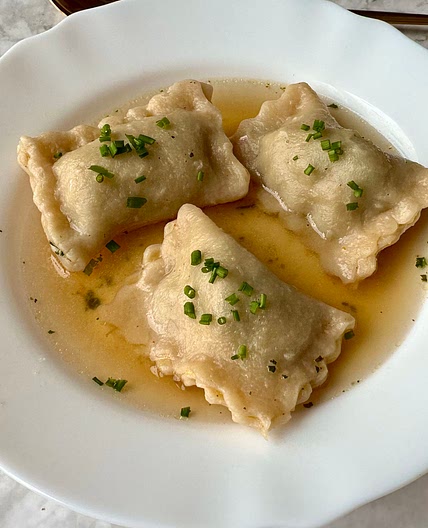 German Dumplings - Maultaschen 