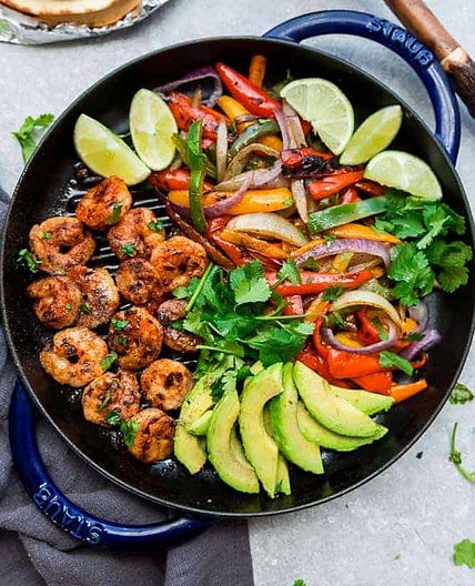 Shrimp Fajitas