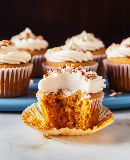 Sweet Potato Pie Cupcakes