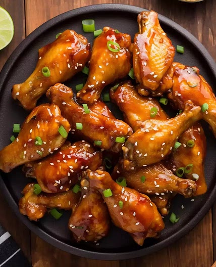 Honey Sriracha Chicken Wings