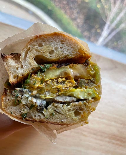 Green Tomato Sandwich