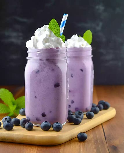 Blueberry Milkshake