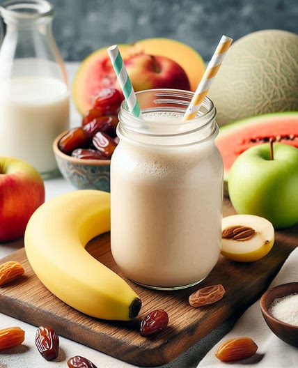 Shake: Apple-Melon-Date-Banana