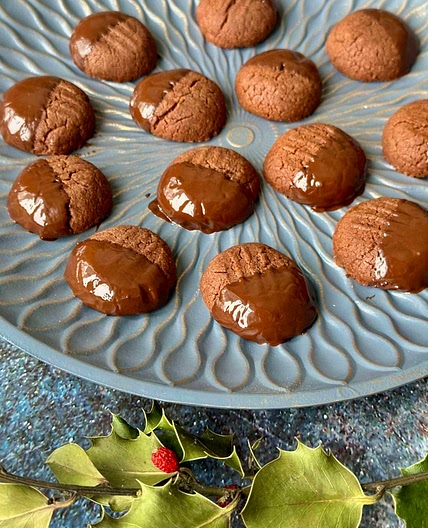 12 Minute Chocolate Nutella Cookies