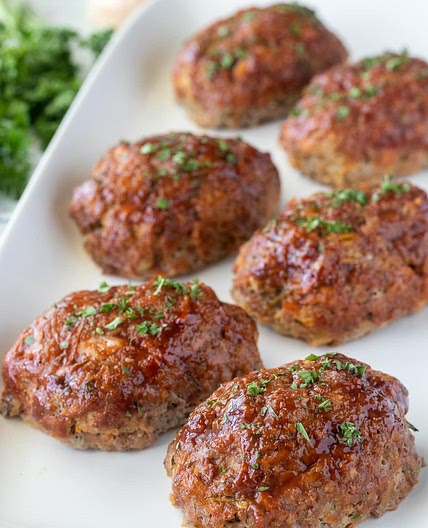 Instant Pot Mini Turkey Meatloaves