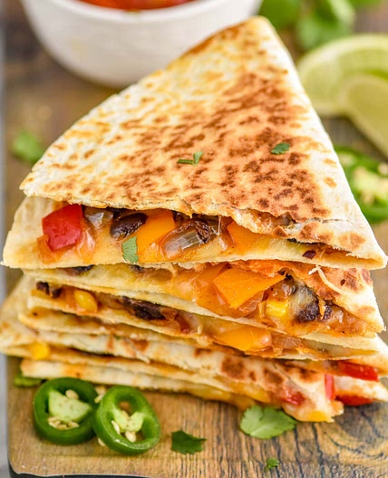 Instant Pot Veggie Quesadillas
