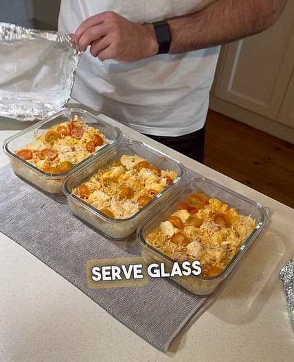 Butter Chicken Bake Meal Prep 👨‍🍳 🥘