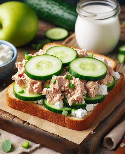 Easy-to-make, healthy sandwich