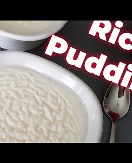Rice Pudding - Roz bel labn - Ruz bil laban, #Rice #Pudding