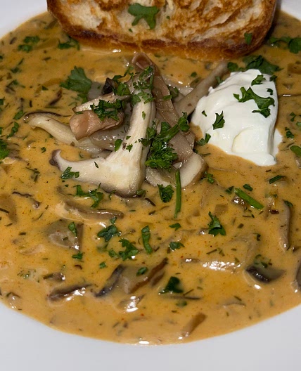 Hungarian Mushroom Soup 