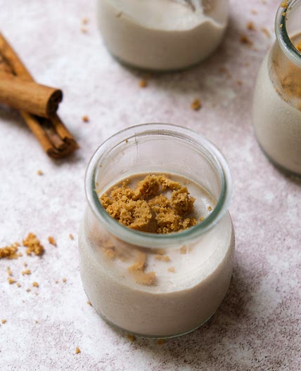 Coconut Gingerbread Panna Cotta