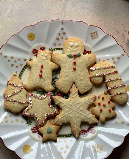 Christmas sugar cookies