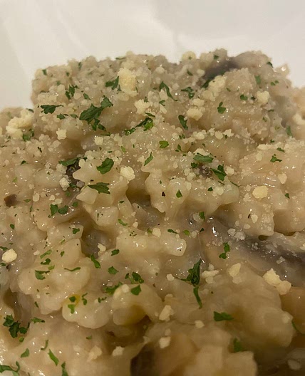 Creamy Mushroom Risotto