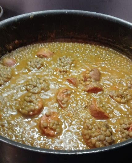 Lentejas de la Yaya