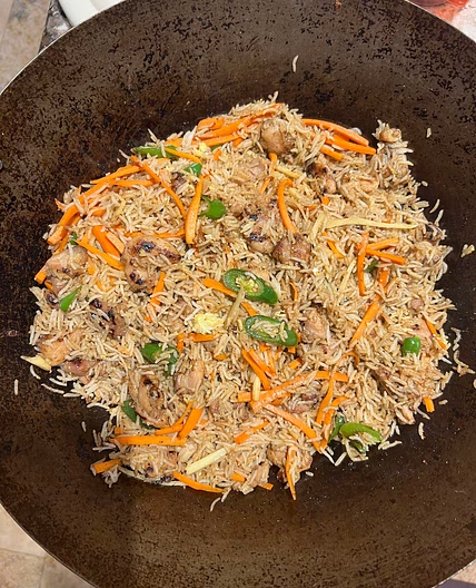 Basmathi Chicken Fried Rice