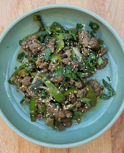 Thai basil beef