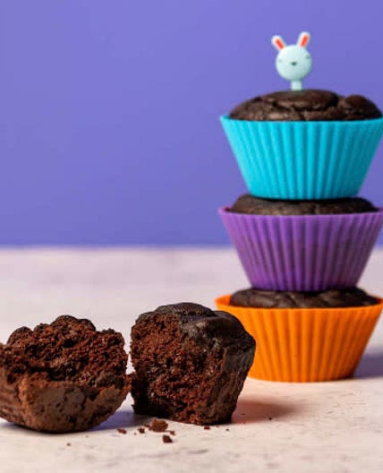 KEIC Black Bean Chocolate Muffins 