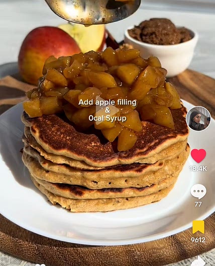 Apple pancakes 