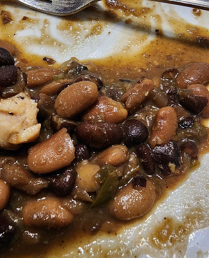 Instant Pot Pinto and Black Beans